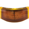 Tiger Lights 12V LED Amber Corner Lights 1.5 Amps, Flashing/Flood Offroad Light; TL8045